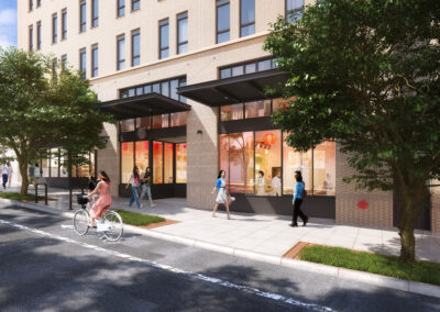 Rendering of 701 S Jackson from Jackson St